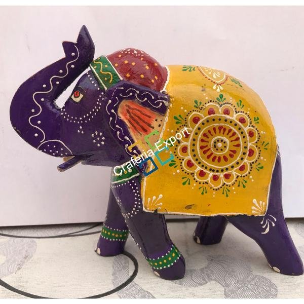 Royal Elephant Elegant Handicraft Showpiece for Home Decor - Image 4