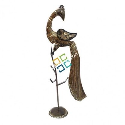 Peacock shaped design keyhander/ bangle stand showpiece - Image 2