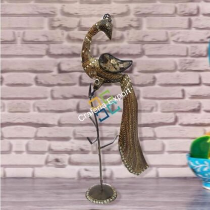 Peacock shaped design keyhander/ bangle stand showpiece - Image 4