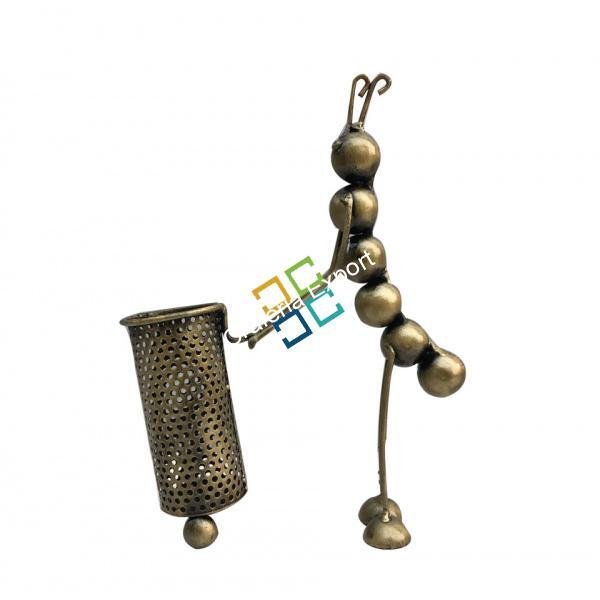 Metal Caterpillar Pen Stand/Stationery Holder/ Unique Showpiece - Image 2