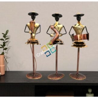 Triplet Musicians showpiece set of 3