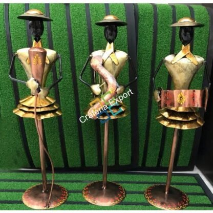 Triplet Musicians showpiece  set of 3 - Image 3