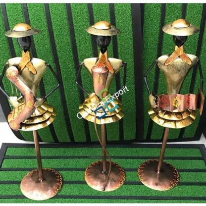 Triplet Musicians showpiece  set of 3 - Image 4