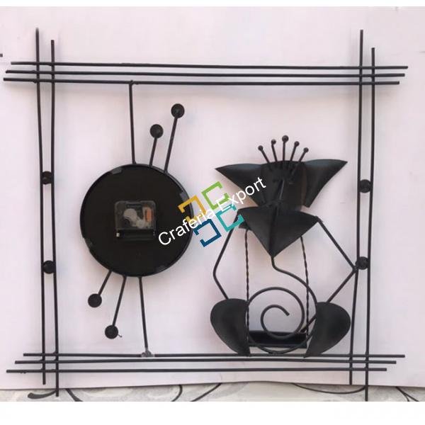 Vintage Antique ganesh ji with wall clock frame/wall hanging showpiece - Image 3