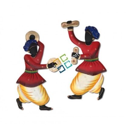 Handcrafted Musician set Wall Hanging for Gifts and Home decoration (set of 2) - Image 2