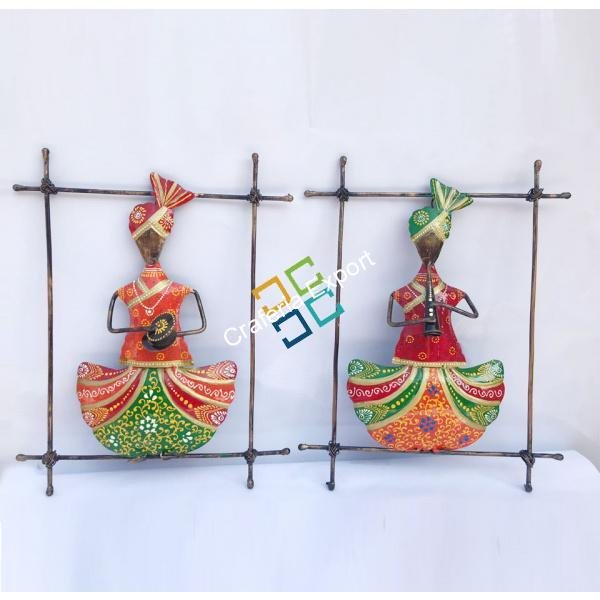 Sardar Musician frame wall hanging showpiece for Home Decor ( set of 2) - Image 2