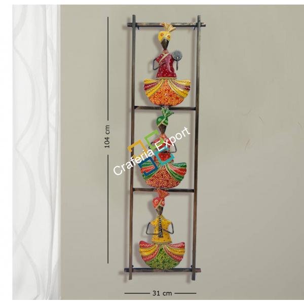 Rajasthani Musical Men Frame / Panel / Wall Hanging for Home Decor - Image 3