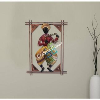 Wall Decor Handcrafted Metal musical frame/Showpiece for Gifts