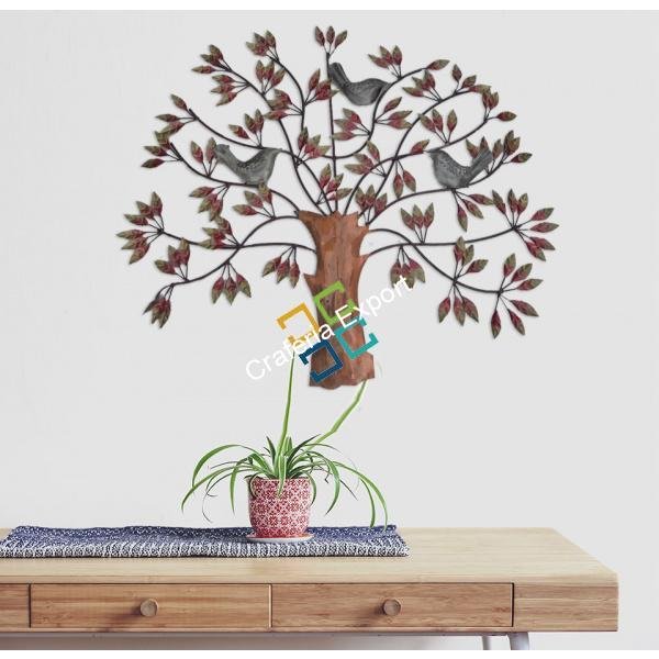 Beautiful tree with sitting bird wall Hanging Art Sculpture / Gift/ wall decor items - Image 2