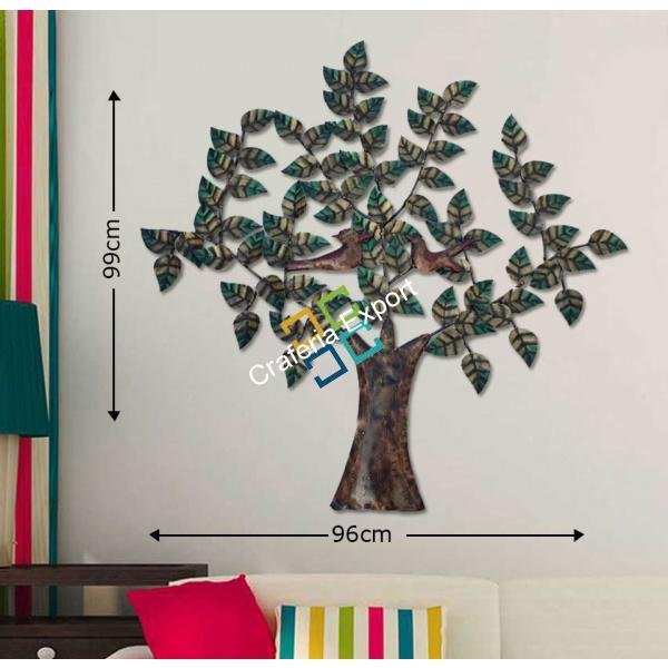 Elegant tree with sitting bird wall Hanging Art Sculpture / Gift/ wall decor items - Image 3