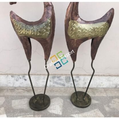 Antique Deer Couple Showpiece/Figurine for home decor/gift (set of 2) - Image 3