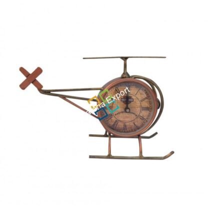 Elegant Metal Helicopter Watch  For Home/Table Decor - Image 4