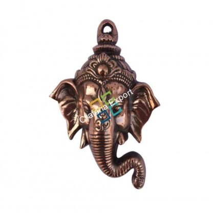 Ethnic Wall hanging metal Ganesha idol showpiece/ gift items - Image 4