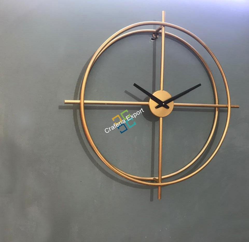 Elegant Mumbered round minimalist wall clock for home Decor - Image 4