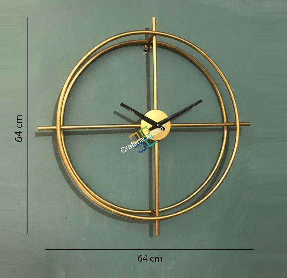 Elegant Mumbered round minimalist wall clock for home Decor - Image 3