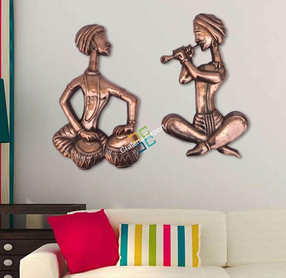 Handicraft musical pungi set /home decor (Set Of 2) - Image 4