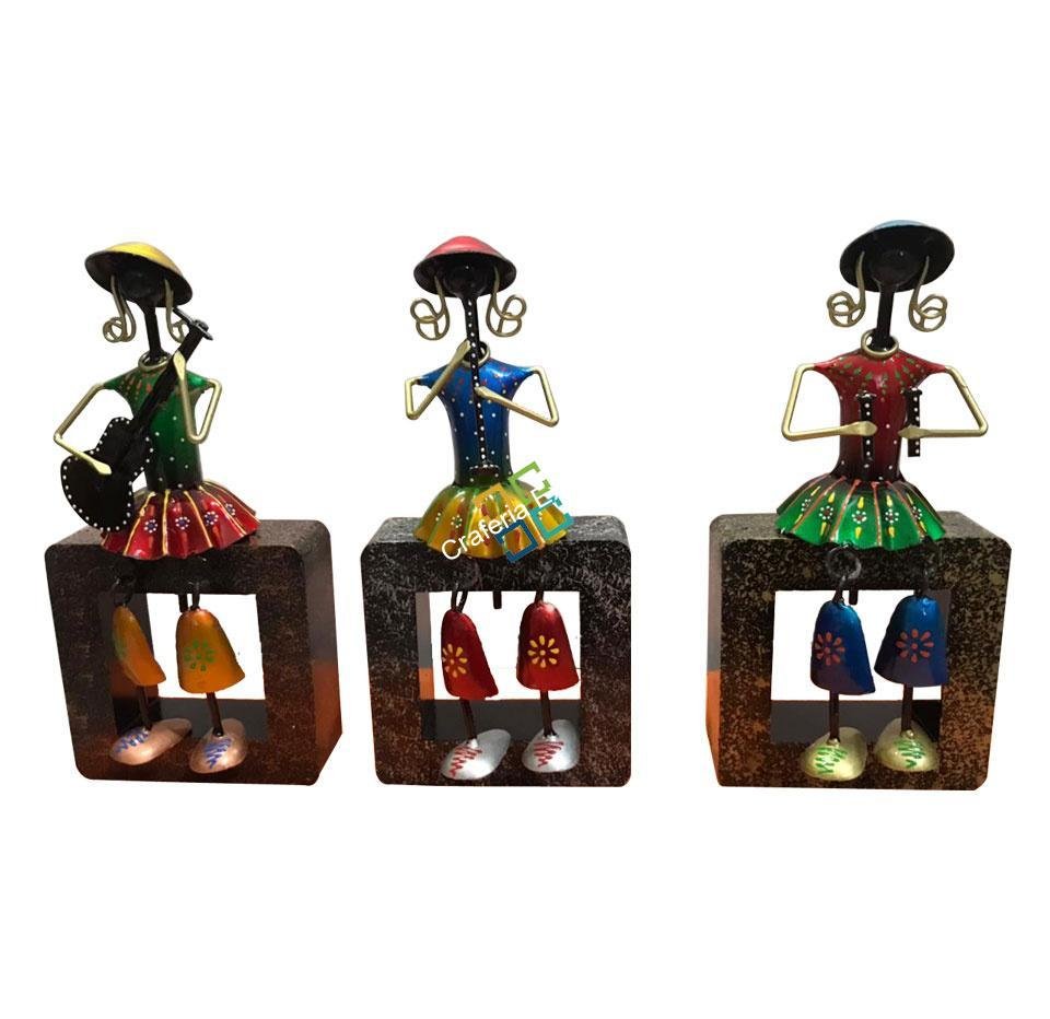 Elegant/Beautiful Dancing Doll Wall Hanging/Showpiece For Home Decor/Gifts (set of 3 Dolls) - Image 2