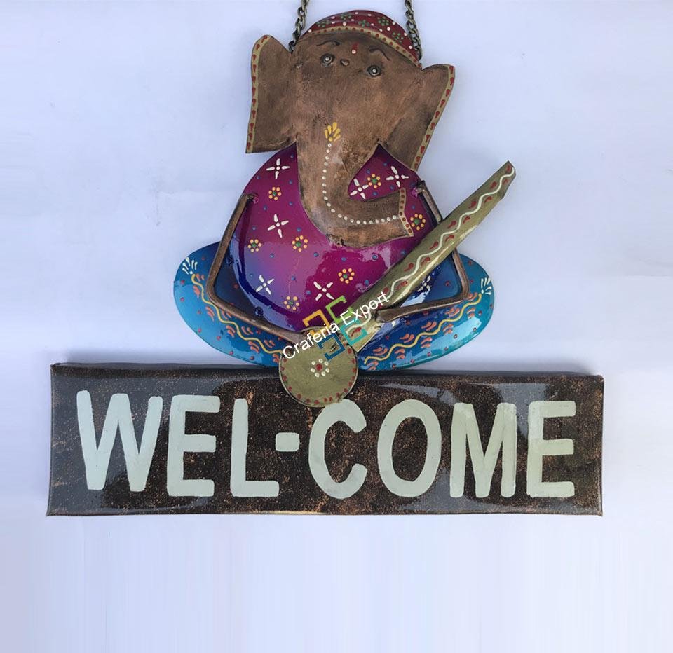 Ganesh Welcome Wall Hanging Item For Wall Decor - Image 2