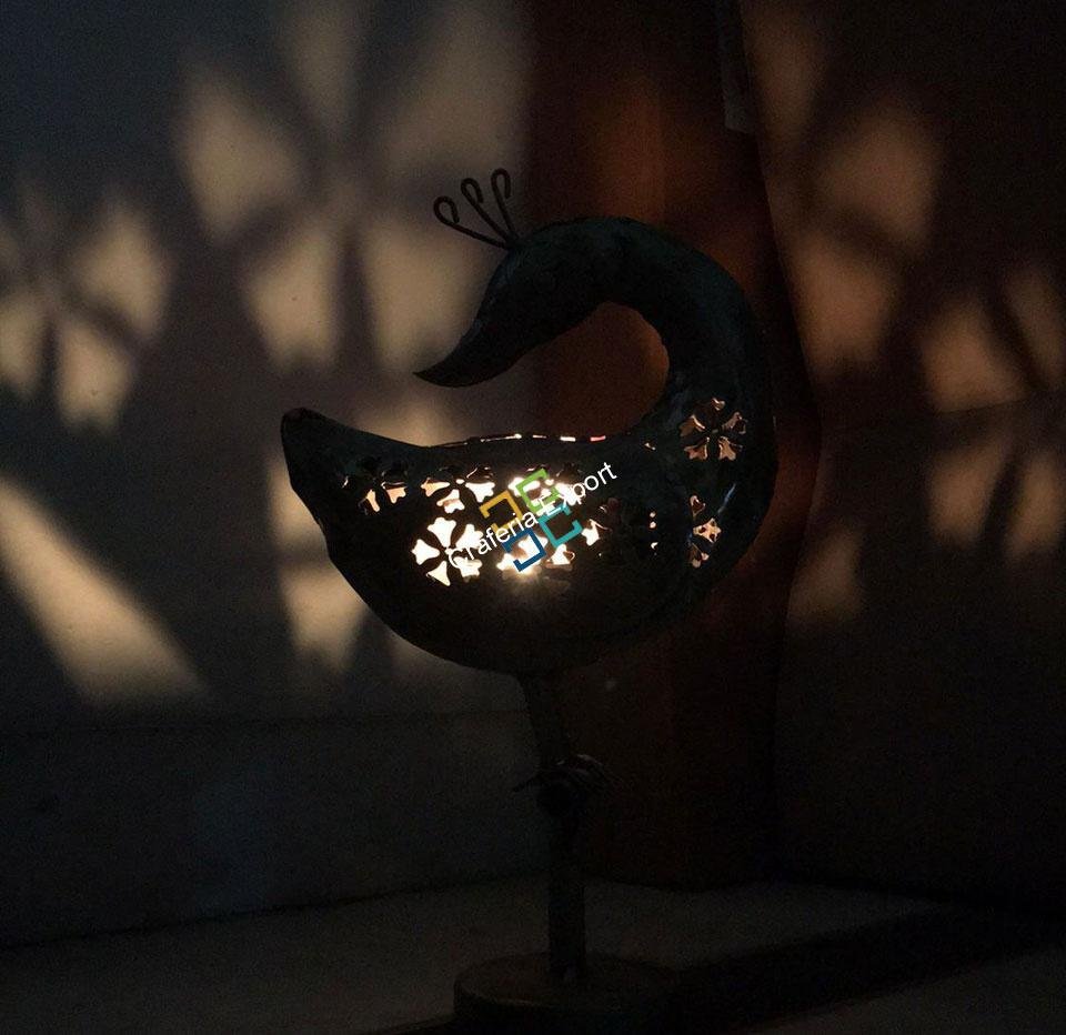 Elegant duck shaped tealight candle holder for home decor/Gifts - Image 3