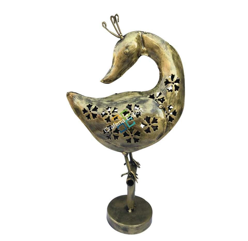 Elegant duck shaped tealight candle holder for home decor/Gifts - Image 2