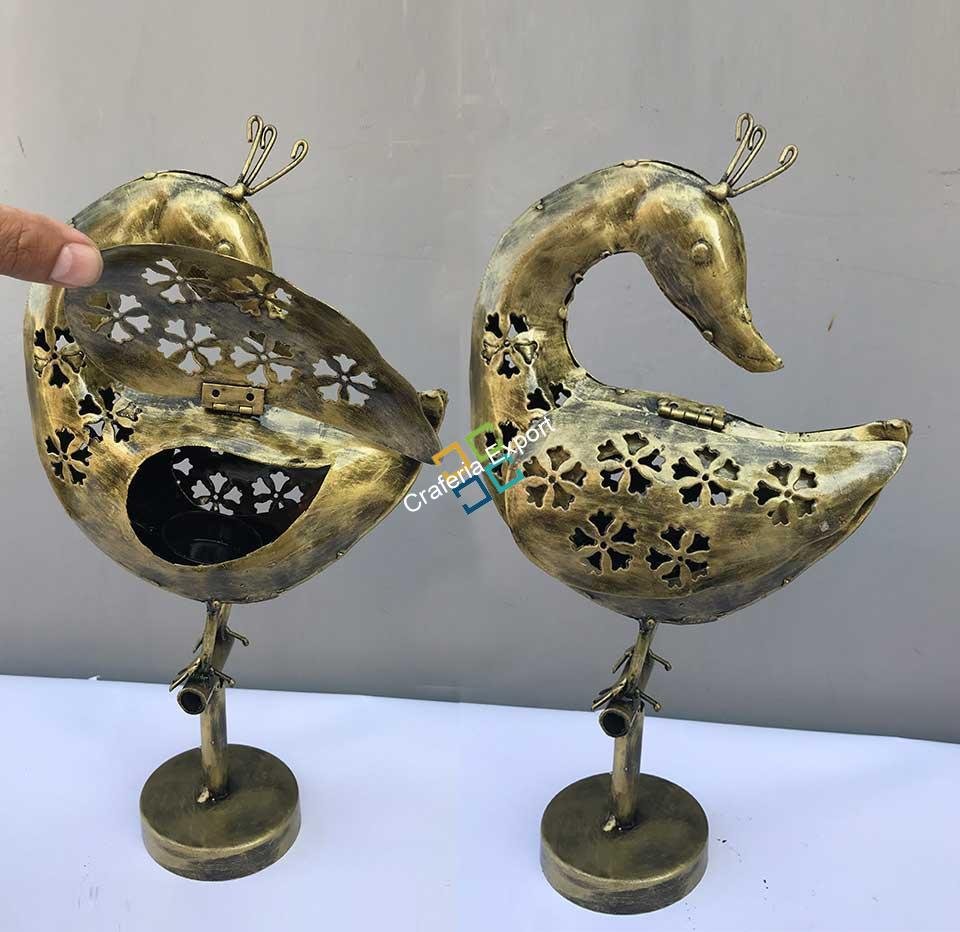 Elegant duck shaped tealight candle holder for home decor/Gifts - Image 4