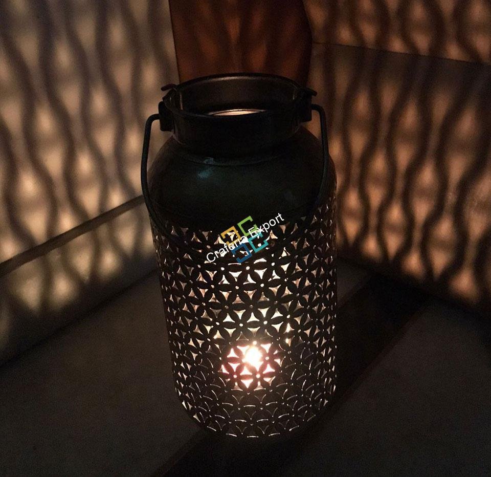 Handicraft metallic T-light candle holder/gift item/home decor - Image 5