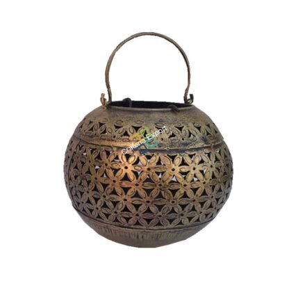 Unique spherically designed shaped T-light candle holder for decorative home/Hanging lantern - Image 5