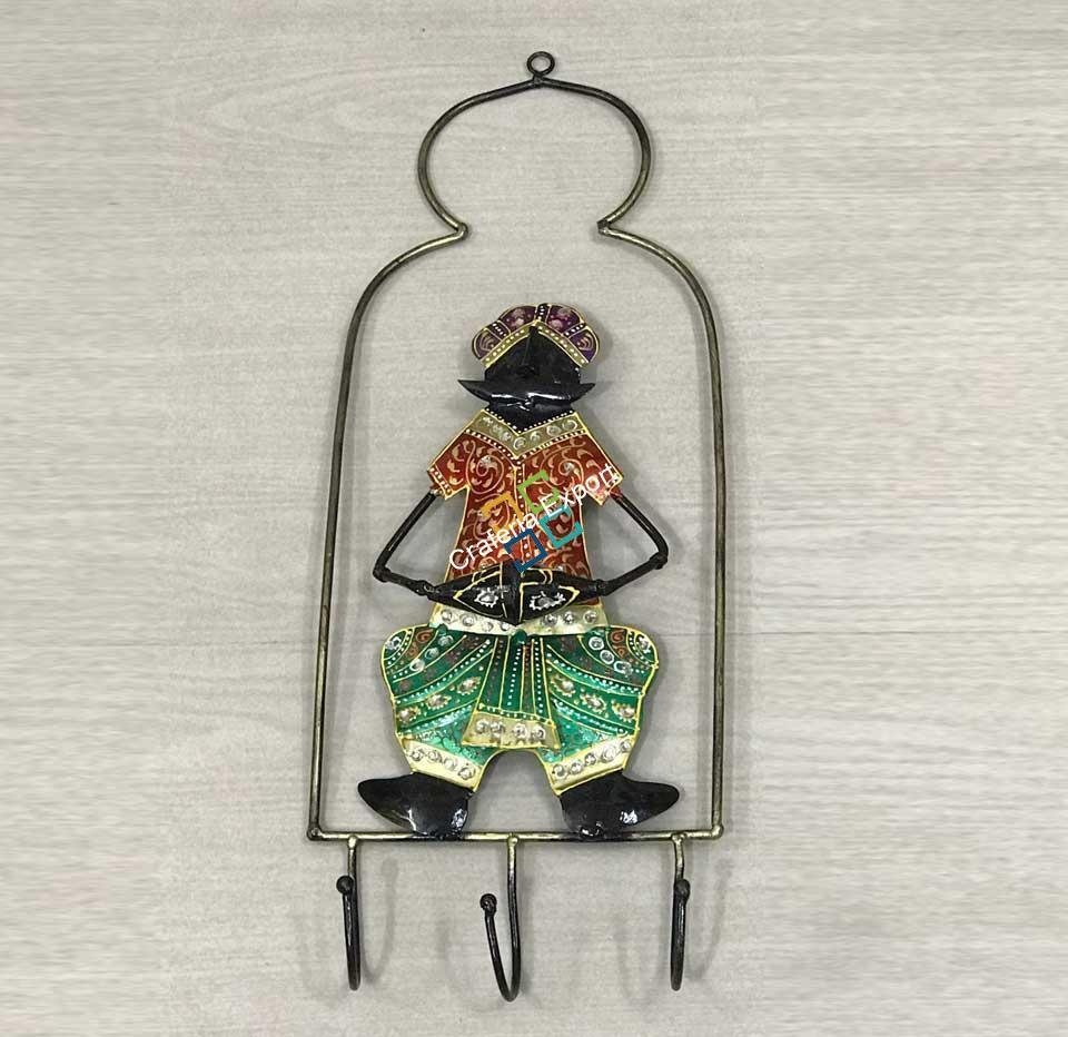 Rajasthan Tradition Stlyed Musical Man key Hanger/Wall decor/Gift Item - Image 6