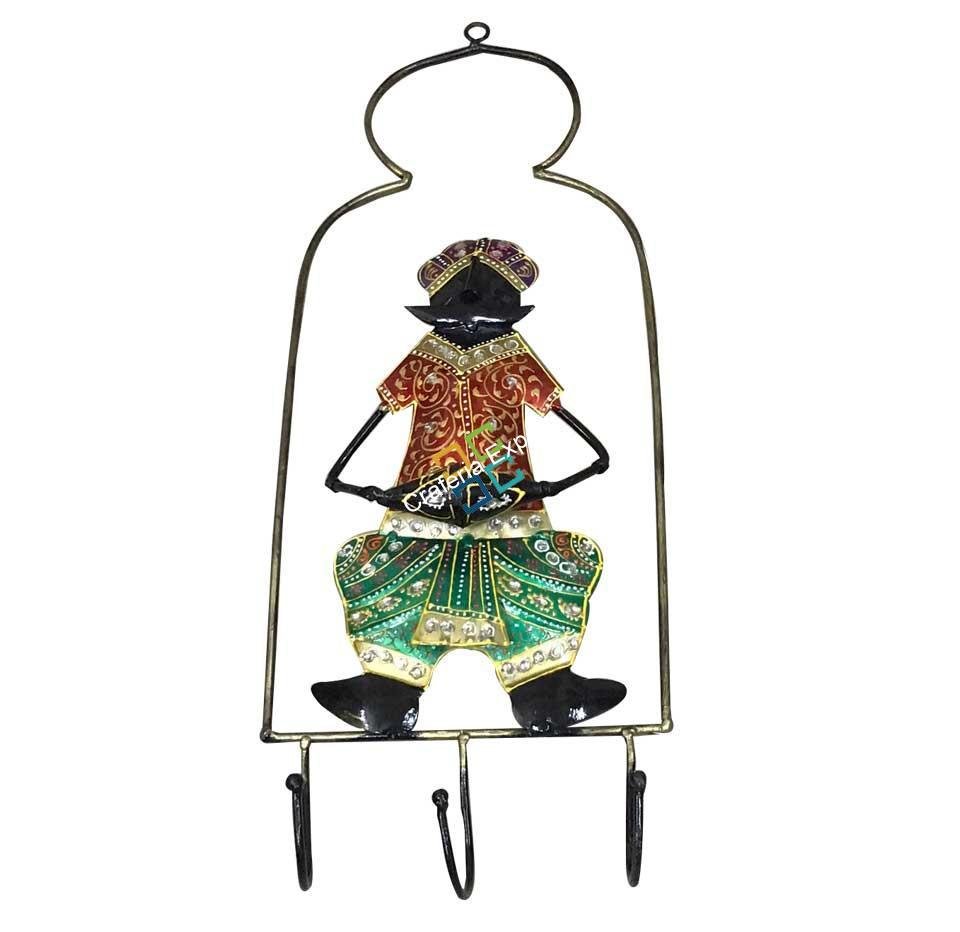 Rajasthan Tradition Stlyed Musical Man key Hanger/Wall decor/Gift Item - Image 3