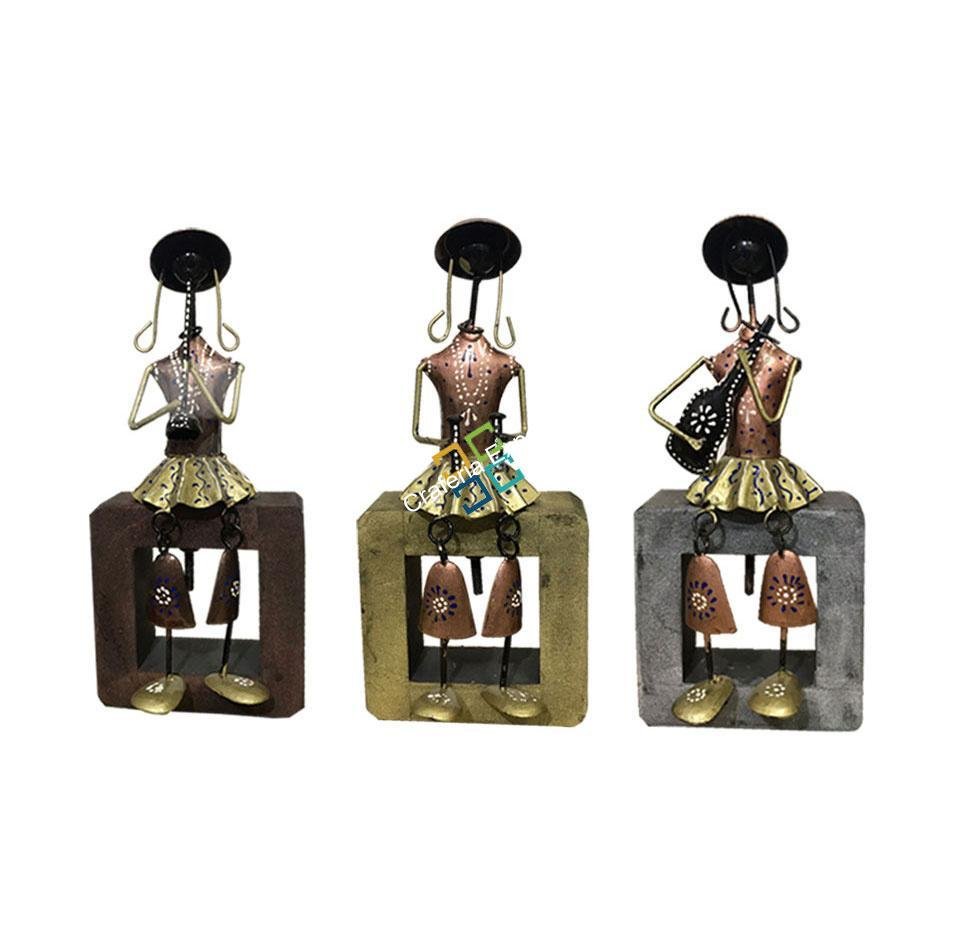 Musical Men Legs Hanging Showpiece For Home Decor/Gift Item(Set of 3)