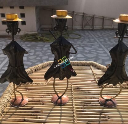 Handcrafted musical dancing dolls showpiece(Set of 3) - Image 3