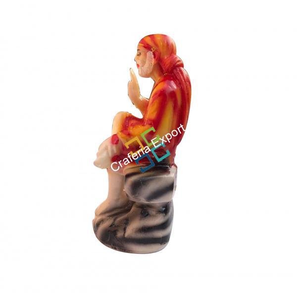 Handmade Sai baba statue / Figure for gifting, home decor and car dashboard - Image 2