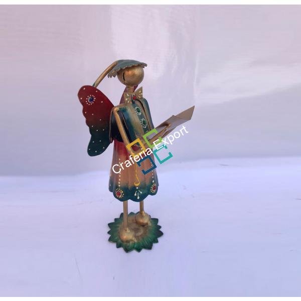 Metal Figurine Unquie Gifts showpiece / mini Doll Standing (set of 3) - Image 4