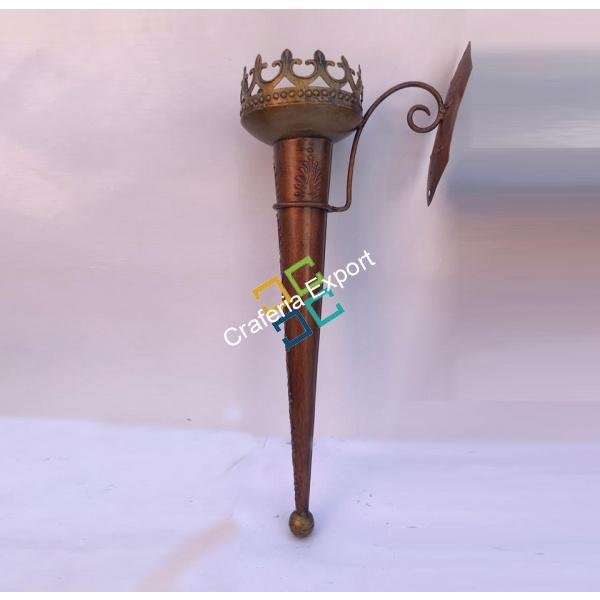 Metal Firelight Mashaal Showpiece for home decor (set of 2) - Image 3