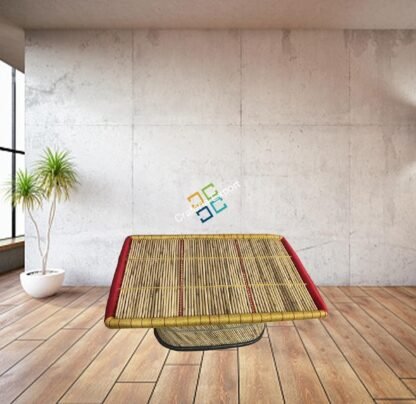 Bamboo Cane Rectangle Shaped Table for Outdoor Activities - Extra Large Size - Image 6