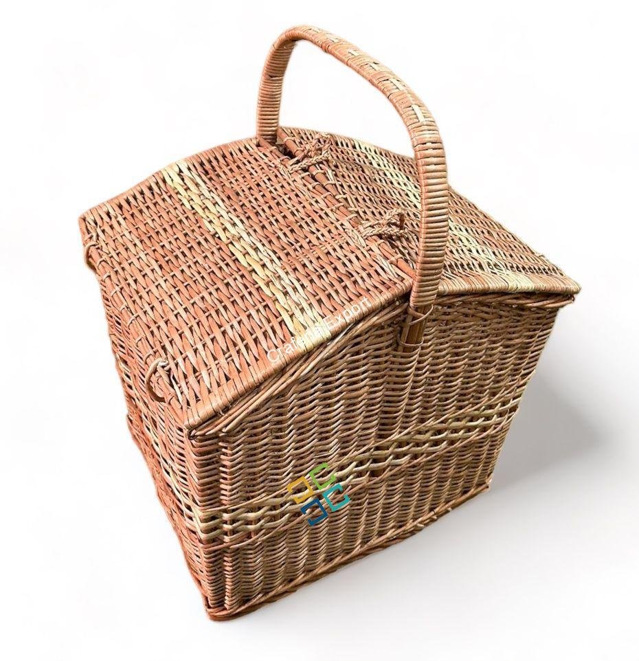 Cane Bamboo Wicker Laundry Storage Baskets