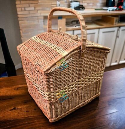 Cane Bamboo Wicker Laundry Storage Baskets