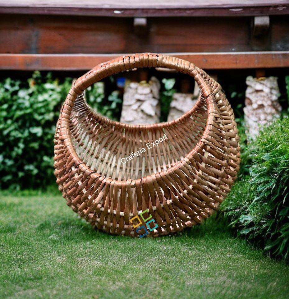 Chand Willow Kashmir basket / Fruits handle storage Baskets