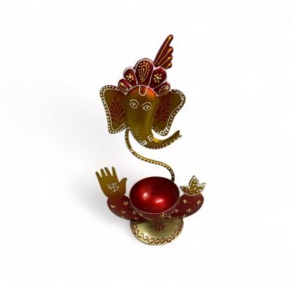 Ganesha Tea Light Holder/Candle Holder With Ganesha Design/ For Decoration - Image 5