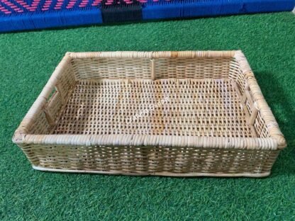 Rattan Cane Storage Basket / Wicker Organizer Basket /Gift Hamper Basket - Image 2