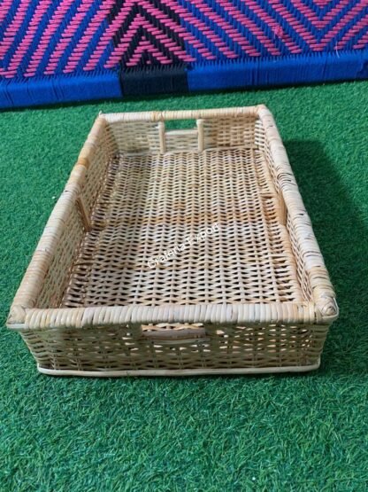 Rattan Cane Storage Basket / Wicker Organizer Basket /Gift Hamper Basket - Image 3