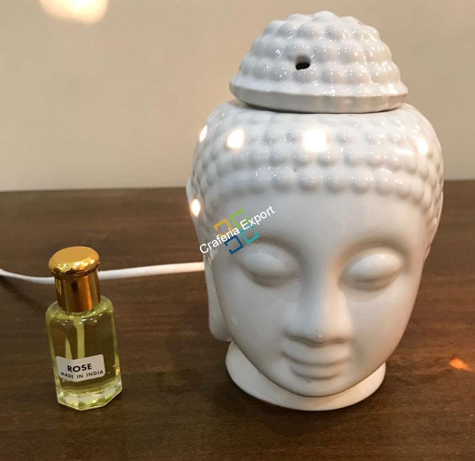 Ceramic Buddha Diffuser With fragrance essence Set