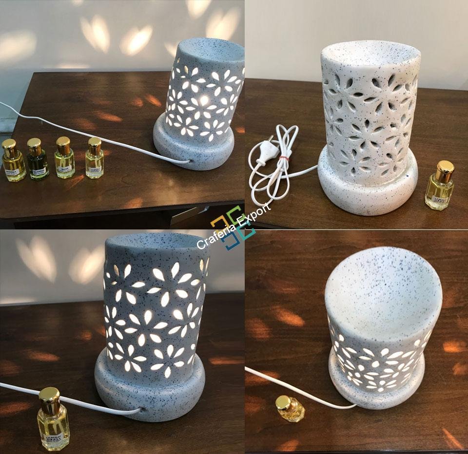 Aromatic Ceramic Diffuser With Essential oil Set - Image 2