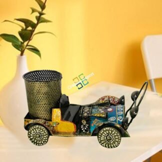 Train Engine Pen & pencil Holder/ Desk Orangize showpiece