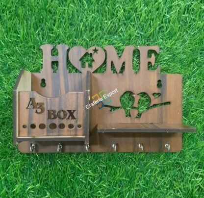 wooden Home key holder /wall key hanger - Image 3