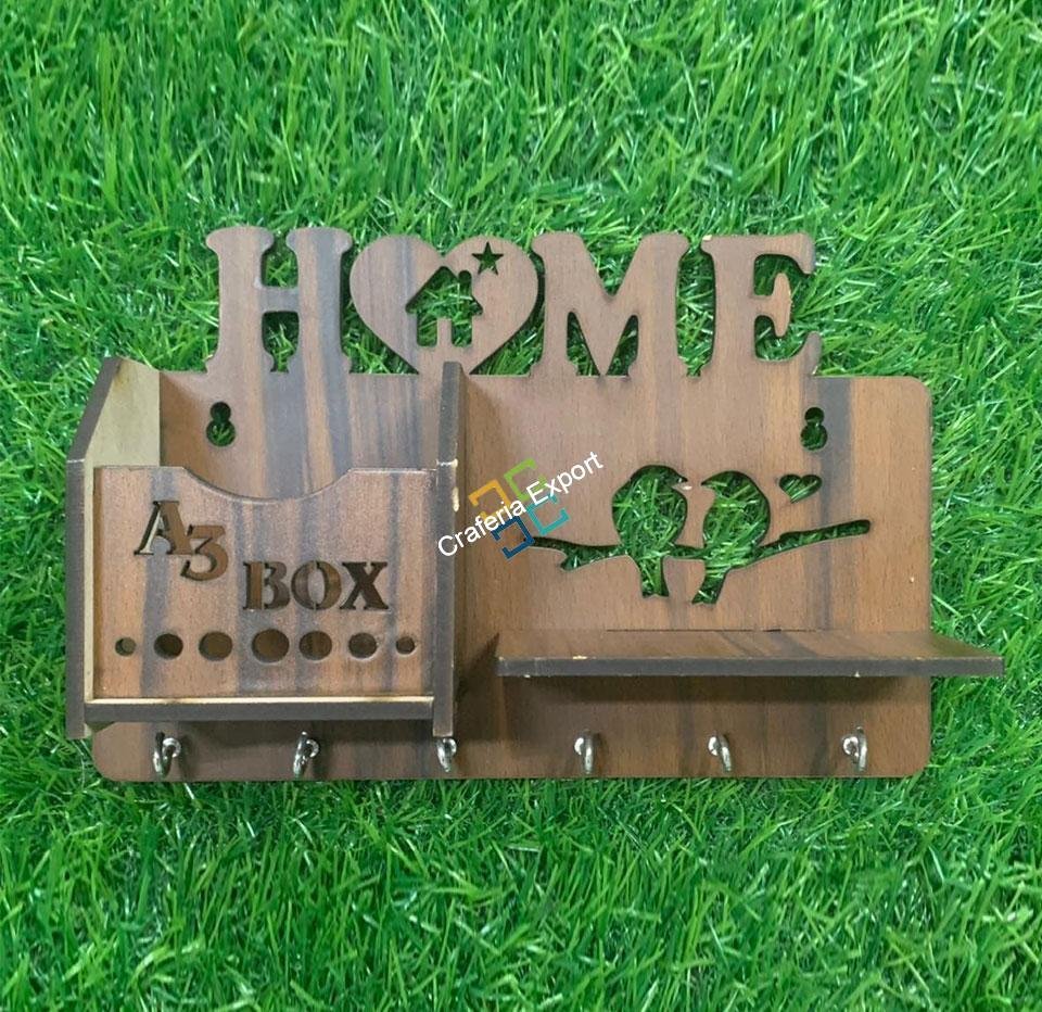 wooden Home key holder /wall key hanger - Image 3
