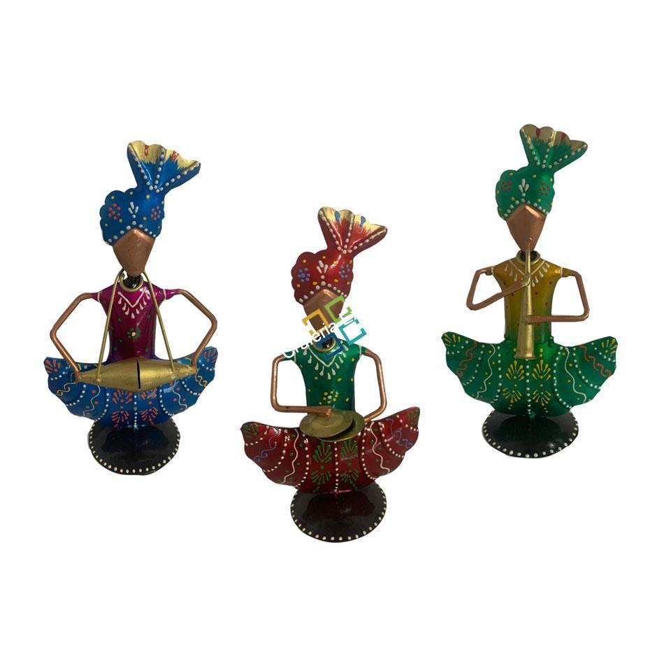 Antique showpiece of musician showpiece tabletop for home decor and gift-set of 3 - Image 5