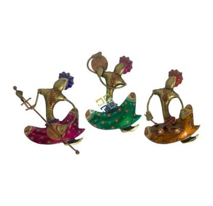 antique musician showpiece for Wall decor hanging -set of 3