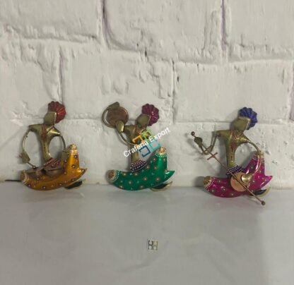 antique musician showpiece for Wall decor hanging -set of 3 - Image 6