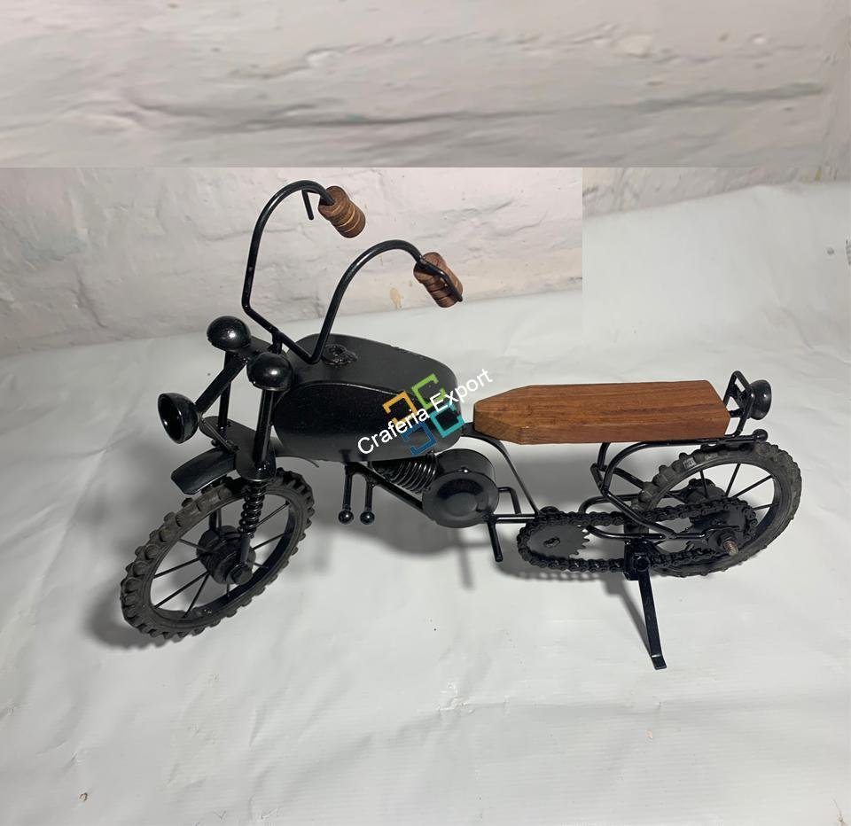 Handmade Vintage Decorative Bike Showpiece | Antique Decorative For Living Rooms Table Desktop Shelves | Gifting Ascents - Image 7